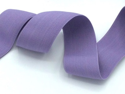 Gummiband 40 mm breit | lilac