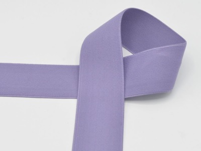 Gummiband 40 mm breit | lilac