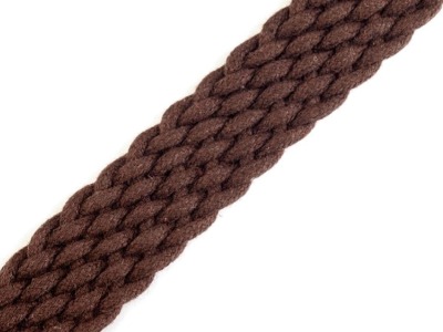 1,88 m REST Gurtband geflochten für Taschengriffe | 20 mm | braun