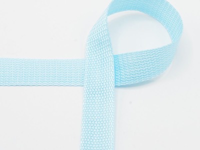 Taschengurtband Polyester 25 mm | baby blue