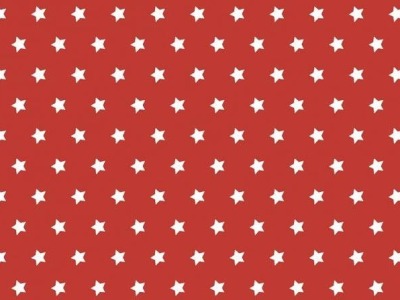 Baumwollstoff Westfalenstoffe Capri | Sterne rot