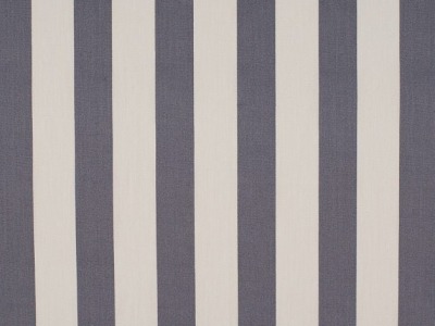 Baumwollstoff Popeline Stripes | grau-weiß