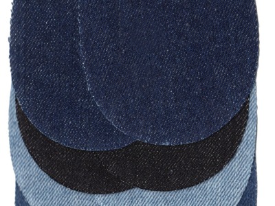 Jeans Aufbügelflecken Mini Sort. 4x2 Stück