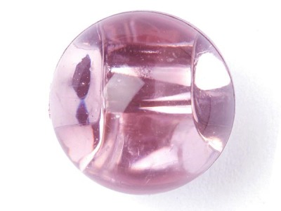 Polyesterknopf Wasserperle | rosa | 10 mm | 2 Stück