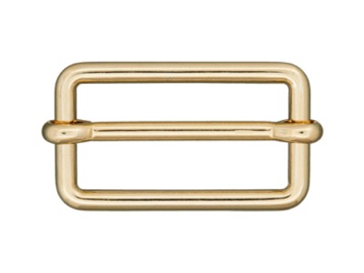 Leiterschnalle / Versteller gold 30 mm