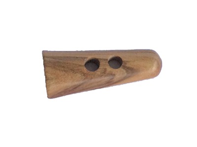 Holzknebel | Echt Holz | 40 mm | 2-Loch