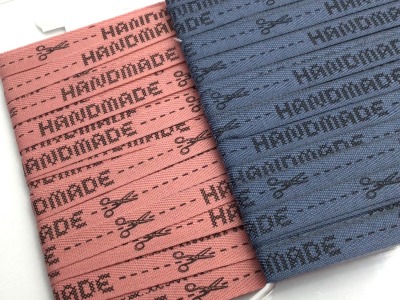 Webband | Labels | HANDMADE | 2 Farben | 10 mm breit