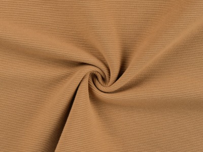 Ottoman Rib Jersey | Rippenjersey | Ökotex | caramel