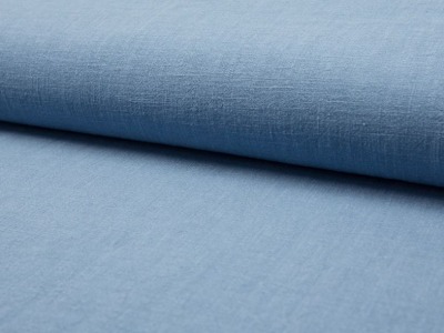 91 cm REST Leinen stonewashed | 250 g/m2 | light jeans blue