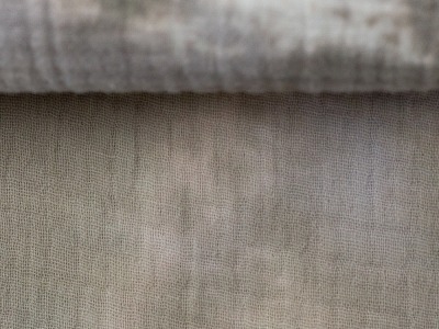 Musselin Batik | Double Gauze | JAKOB | grau | Ökotex | ab 50 cm