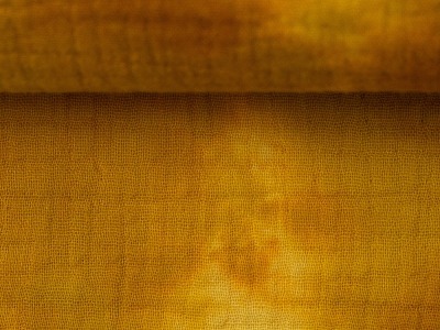 Musselin Batik | Double Gauze | JAKOB | ocker | Ökotex | ab 50 cm