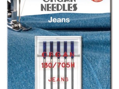 Organ Maschinennadeln 130/705 H Jeans 100 5 Blister