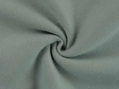 BIO Baumwoll Fleece | 100 % Baumwolle | Ökotex | dusty mint | ab 50 cm