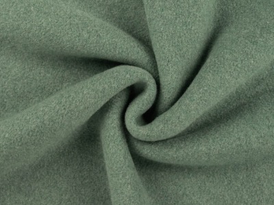 BIO Baumwoll Fleece | 100 % Baumwolle | Ökotex | khaki | ab 50 cm