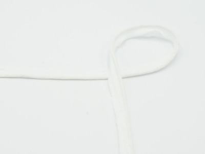 Paspelband | Baumwolle | 15 mm breit | weiß