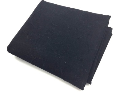Lycra Medium Jersey für Unterwäsche | Halbkreise | schwarz | ab 50 cm