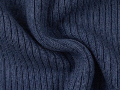 Grobstrick Bündchen HEIKO | jeansblau | ab 25 cm