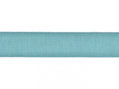 Schrägband Jersey | 20 mm | uni | dusty blue