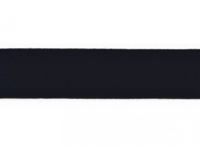 Schrägband Jersey | 20 mm | uni | navy