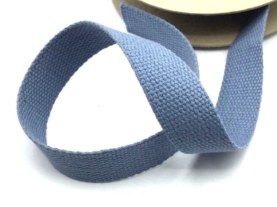 77 cm REST Taschengurtband | 100 % Baumwolle | 30 mm breit | hellblau