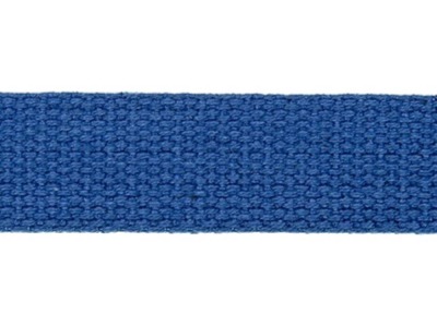 Taschengurtband | 100 % Baumwolle | 30 mm breit | königsblau