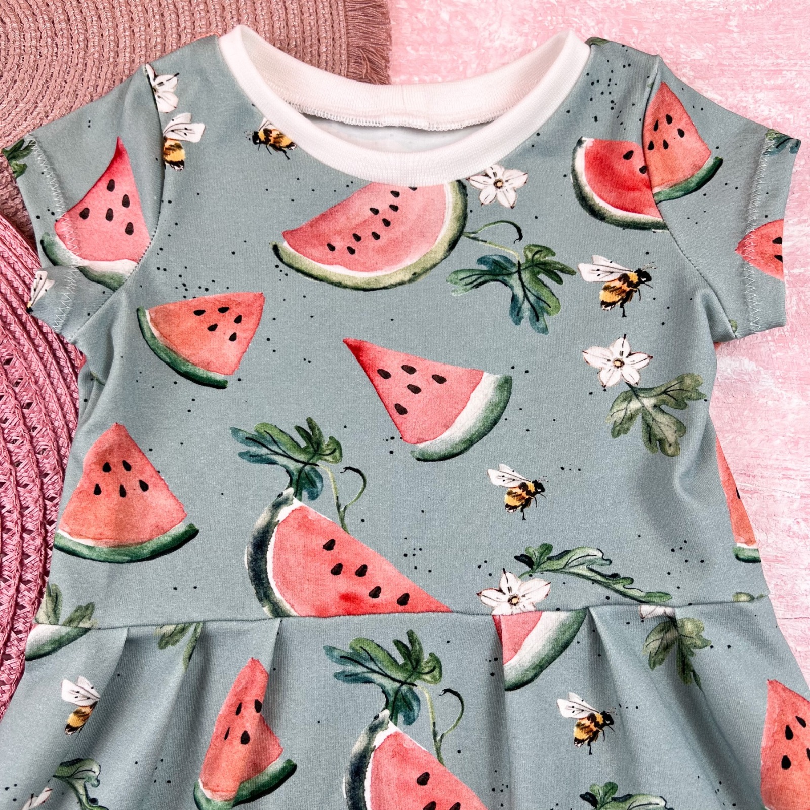 Sommerkleid - Wassermelone 2