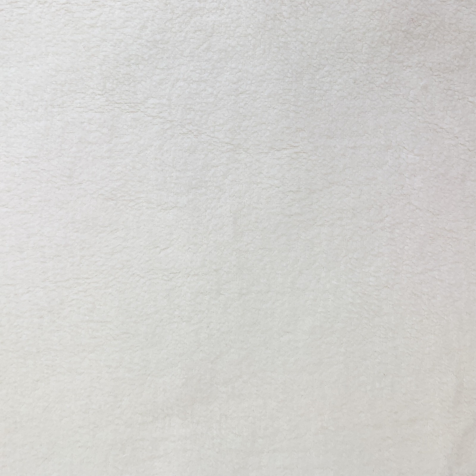 Baumwollfleece - Weiß - 60 x 140 cm
