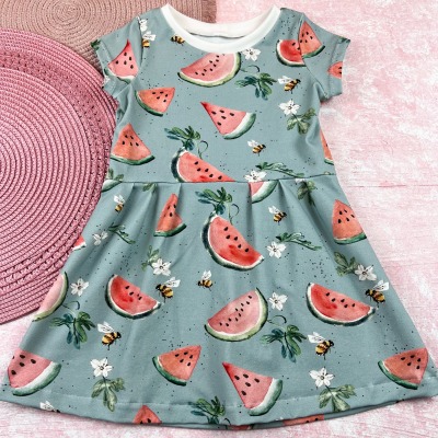 Sommerkleid - Wassermelone