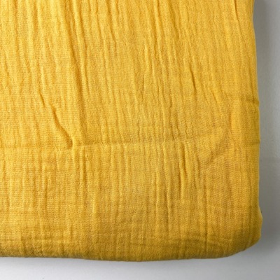 Musselin - gelb, 60 cm
