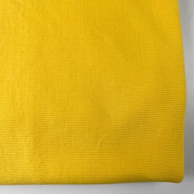 Rippjersey - gelb, 200 cm