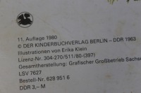 Bilderbuch Schlaf, liebes Elselein Der Kinderbuchverlag Berlin 1980 DDR 3