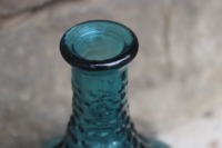 Empoli Genie Dekanter Glasflasche Bubbles 60er Jahre Made in Italy 4