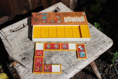 Vintage Domino Zirkus Tiere VEB Biggi unbespielt 60er 70er Jahre DDR GDR