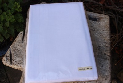 2 weiße DDR Bettlaken Originalverpackt 80er Jahre