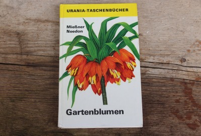 Vintage Buch Gartenblumen 70er Jahre DDR