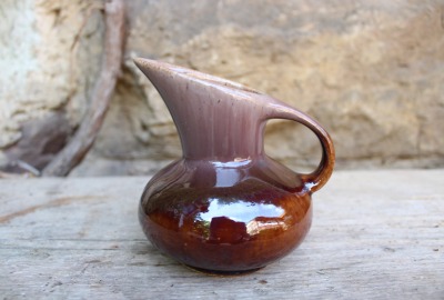 Mini Vase Krug Keramik VEB Georgenthal 50er Jahre DDR GDR