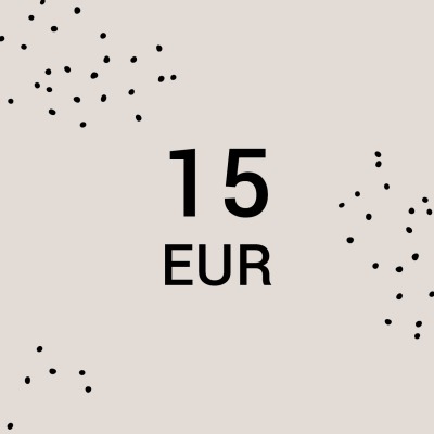 Geschenkgutschein - 15 EUR