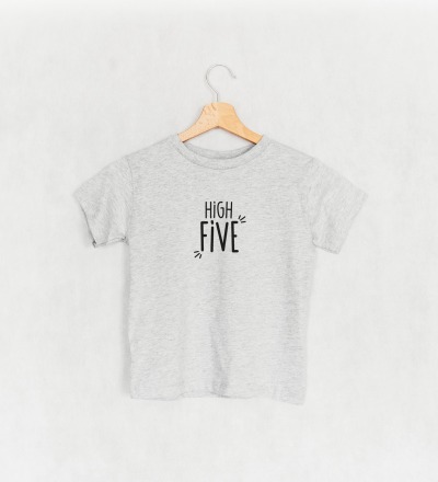 Kinder T-Shirt Fünfter Geburtstag - grau