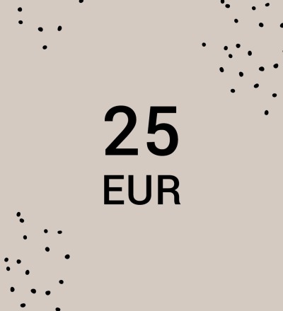 Geschenkgutschein - 25 EUR