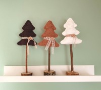 Gehäkelte Tannenbaum-Deko für eine gemütliche Winter- und Weihnachtszeit 5