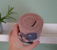 Einzigartige Spardose mit handgemachtem Maulwurf - das perfekte Geschenk für Gartenliebhaber und