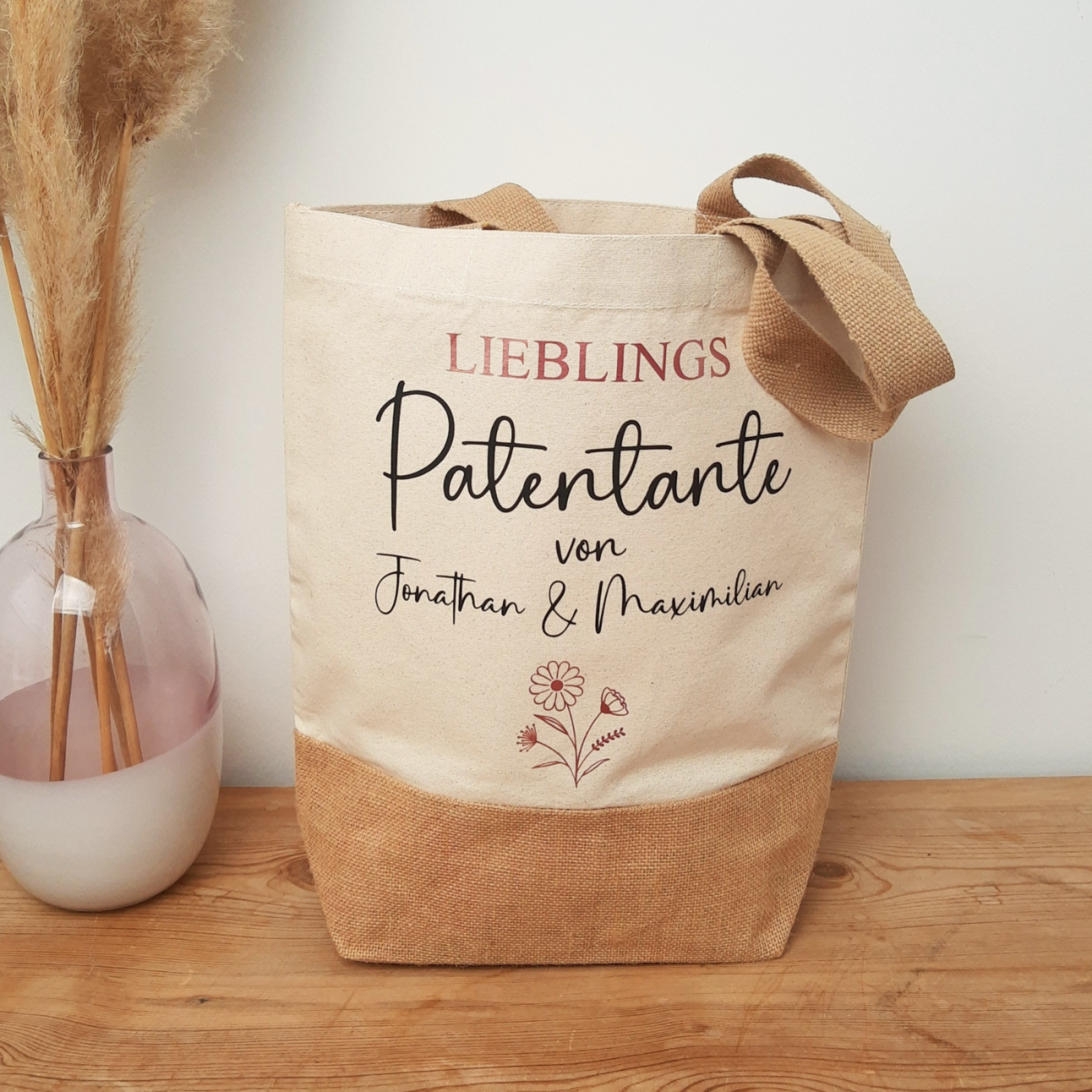 JUTE SHOPPER PATENTANTE 6