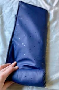 Wickelunterlage abwaschbar wasserdicht Sterne blau 4
