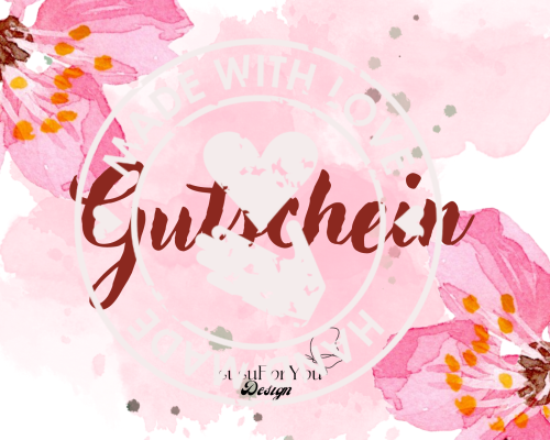 Gutschein Design Kirschblüte