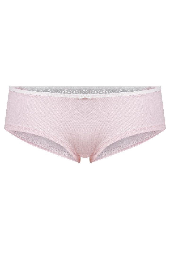 Bio hipster panties Jondel, light pink / white lace 2