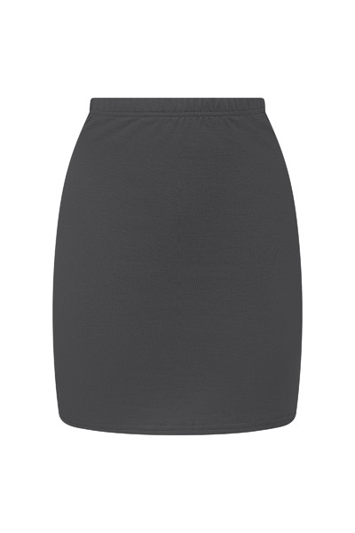 Organic skirt Snoba , dark gray
