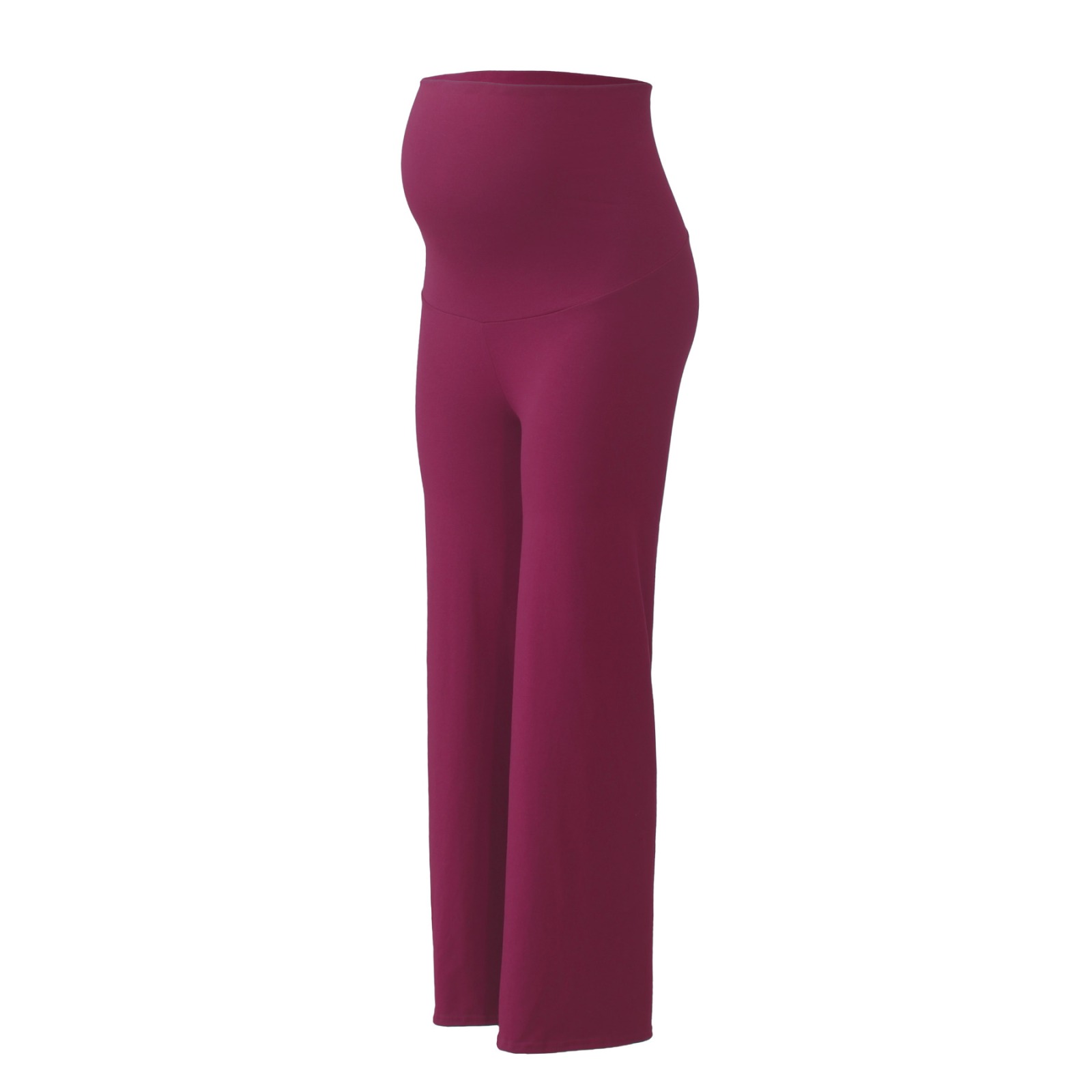 Mama Yoga pants Relaxed Fit berry red