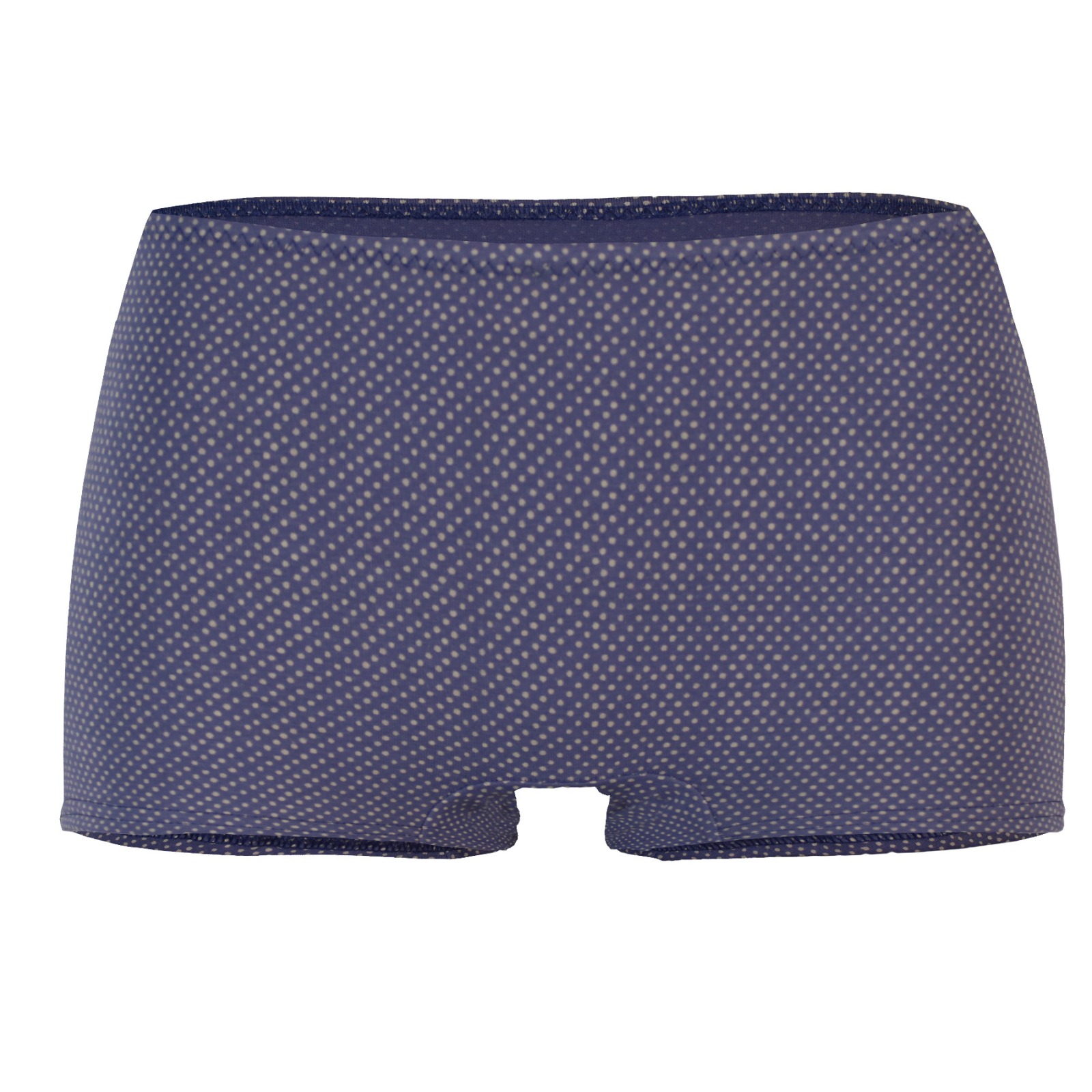 organic panties Erna pattern grey dots on blue