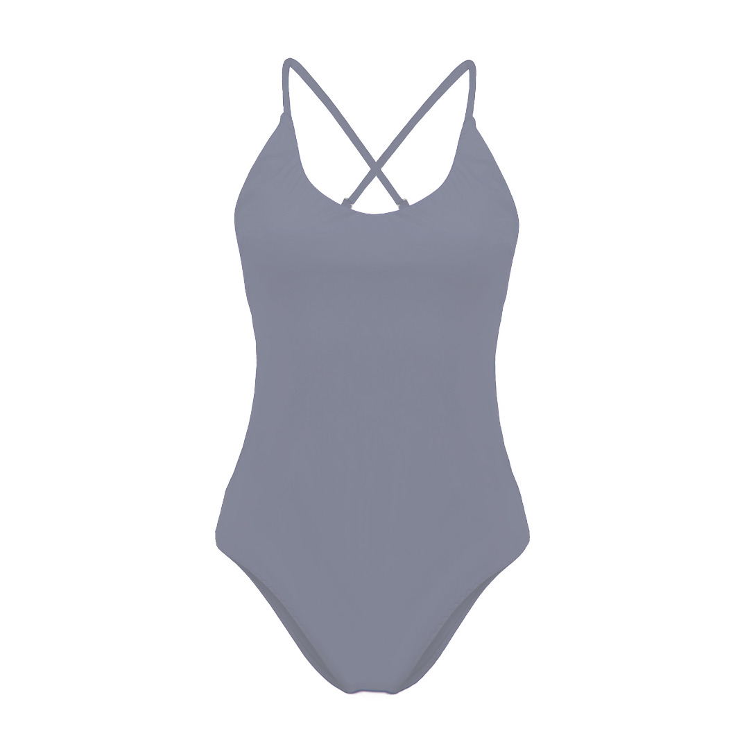 Recycling swimsuit Frøya, grey