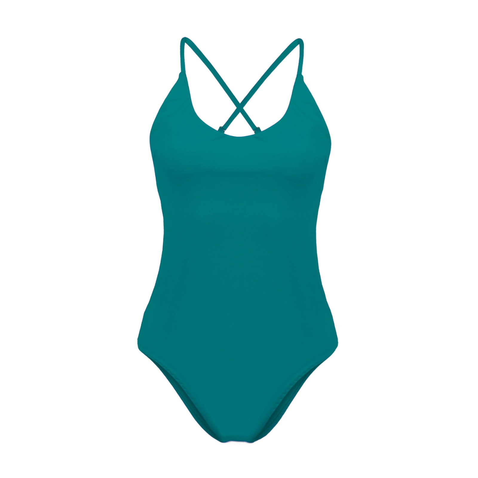 Recycling swimsuit Frøya, smaragd